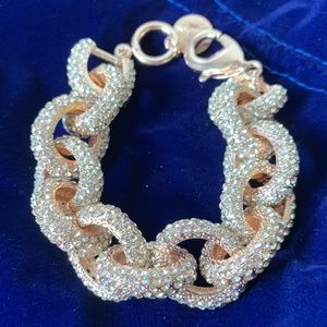 Rose Gold Pave Beauty Bracelet